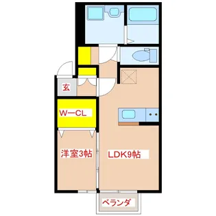 PrendreIII【1階】の間取り