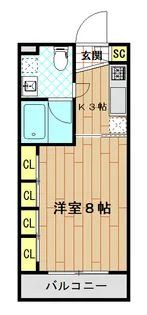 K’s city1【2階】の間取り