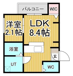 シーエムセット【1階】の間取り
