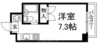 シフォン神泉苑【1階】の間取り
