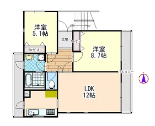 小野邸【2階】の間取り
