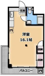 中野島ダイヤビル【4階】の間取り