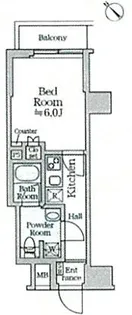 ティモーネグランデ横浜ノース【2階】の間取り