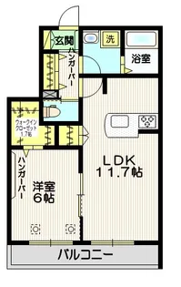 埼玉県さいたま市浦和区東岸町【マンション】の間取り