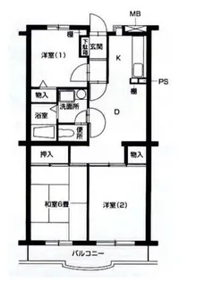 りぶいんしらゆり星1【1階】の間取り