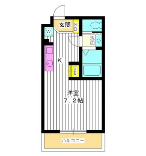 東京都練馬区小竹町2【マンション】の間取り