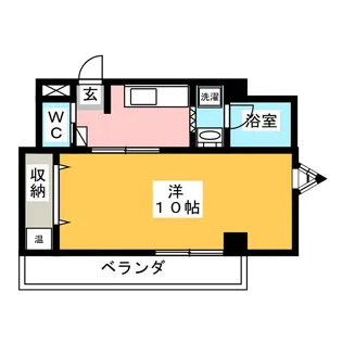 テックハウジング3【2階】の間取り