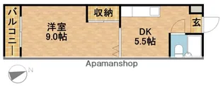 サントピアマンション【2階】の間取り