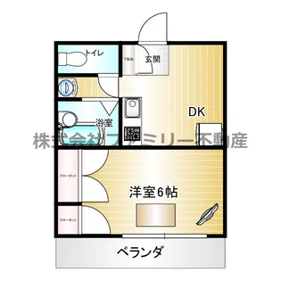 グレースコート24MK-I【2階】の間取り