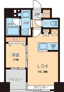 東京都文京区千石4【マンション】の間取り