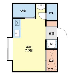 αNEXT新潟第9【2階】の間取り