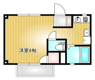 マンションみふね 12【2階】の間取り