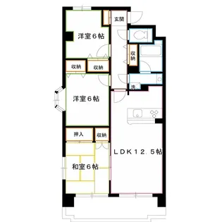 東京都三鷹市下連雀7【マンション】の間取り