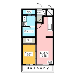 ルーチェ【3階】の間取り