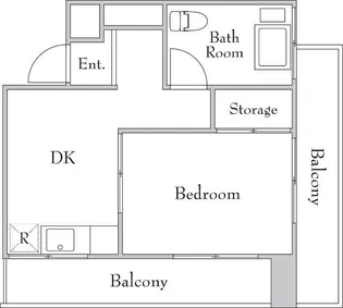 シャンボール大和郷【6階】の間取り
