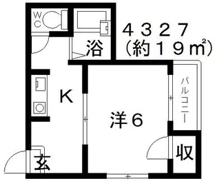 ロイヤルシャトー藤井寺I【1階】の間取り