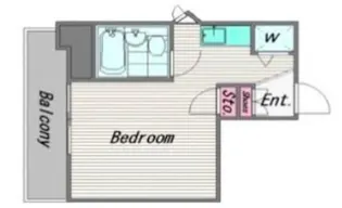 ブランシェ十条【2階】の間取り