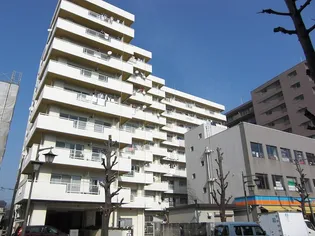 中銀衣笠マンシオン【2階】の外観