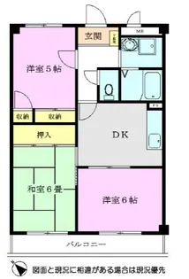 ドエル朝霞台【1階】の間取り