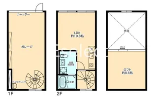 千葉県千葉市中央区生実町【一戸建】の間取り