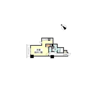 東京都渋谷区円山町【マンション】の間取り