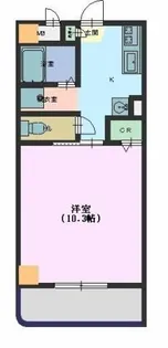 A大樹【3階】の間取り