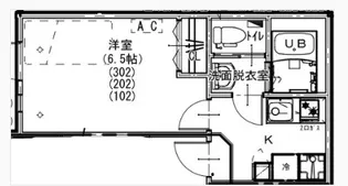 KEIAI RESIDENCE お花茶屋【2階】の間取り