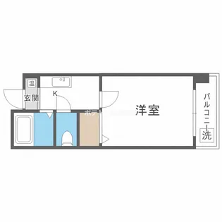 メゾンドールバンブーグラス【3階】の間取り