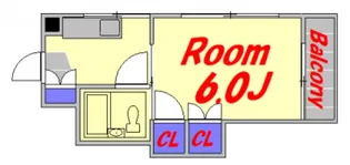 梅田マンション【3階】の間取り