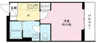 フェリーチェ東高円寺D【3階】の間取り