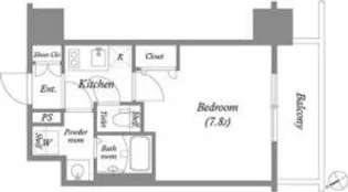 エスリード新栄テセラ【8階】の間取り