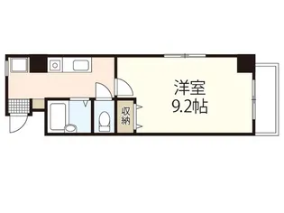 MHYビル清水【4階】の間取り