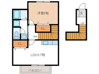 エスティーロ【2階】の間取り