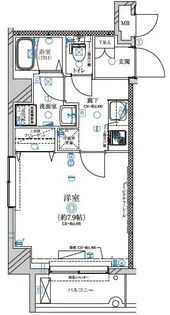 ディアレイシャス押上SKY VILLAGE【1階】の間取り