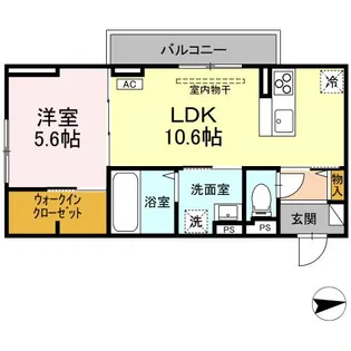 RESUA向中野 C棟【3階】の間取り