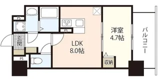 Mayfair田町Premium【5階】の間取り