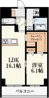 ニズニ 石神井 エクランテ【2階】の間取り
