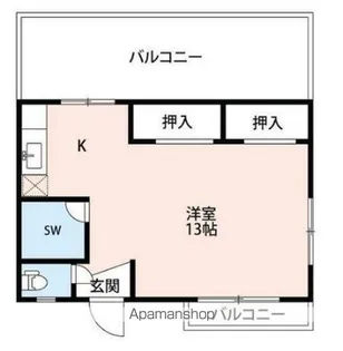 Vintage Base【1階】の間取り