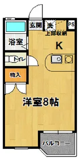 ヴィラエスポワール古来【1階】の間取り