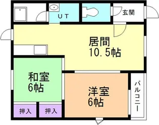 スターライト【3階】の間取り