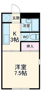 ヴィラネルI【2階】の間取り