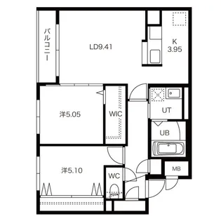 ラヴィII【3階】の間取り