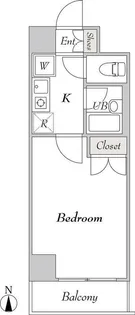 BLUROCK秋葉原【8階】の間取り