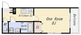 NJ谷山駅前【5階】の間取り