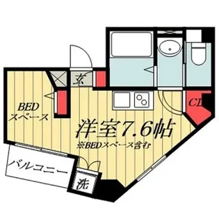 EPガーデン浅草橋【3階】の間取り