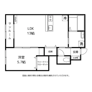Chouchou(シュシュ)【1階】の間取り