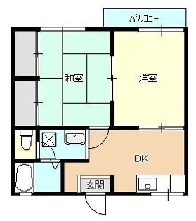 トキワパレス【2階】の間取り