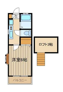 コーポオグラ【2階】の間取り