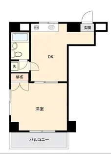 Zion Court 上池台【4階】の間取り