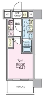 ティモーネ グランデ川崎【5階】の間取り